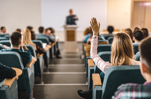 people in a classroom